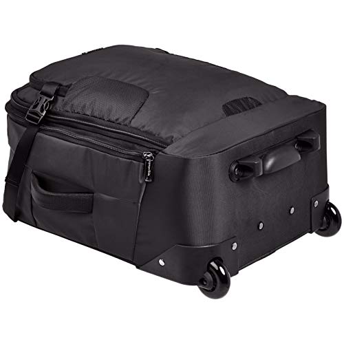 Amazon Basics Mercer Wheeled Duffel, Black