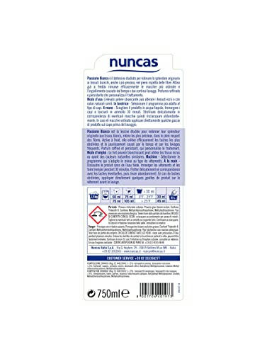Nuncas Passione Bianco Detergente capi chiari