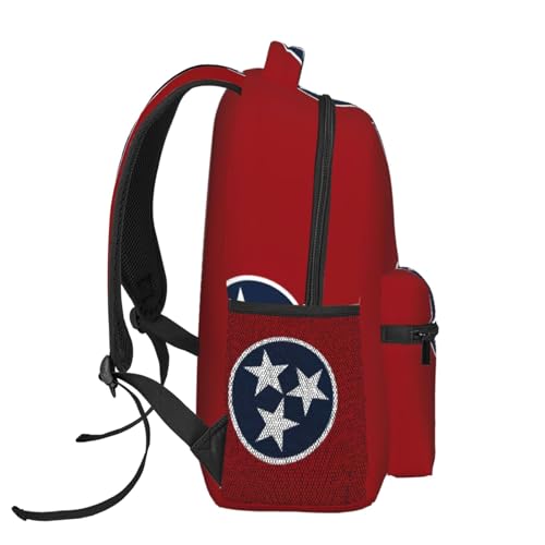 Mochila diaria de Tennessee con estampado clásico resistente de 40cm 3