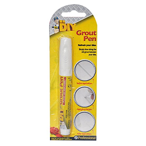 Kingfisher DIYPEN Tile Grout Whitening Pen - White