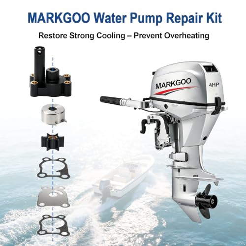 Image of MARKGOO Water Pump Repair Kit 396644 for Johnson Evinrude 4-8 HP Outboard
