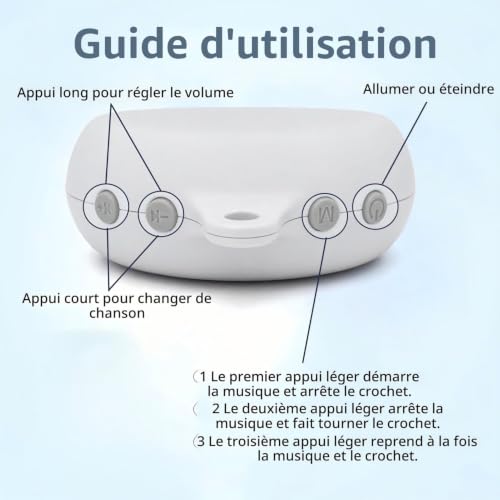 Jiyeo Boîte à Musique Mobile pour Lit de Bébé, Moteur Musical à Piles – vue 5
