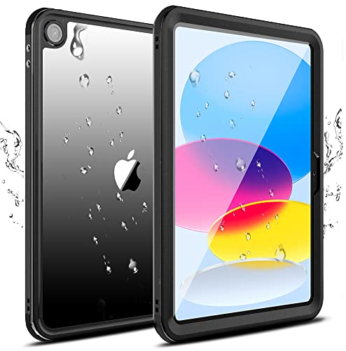Waterproof Case for iPad (A16) 11th Generation & iPad 10th Generation,Shockproof Protective Premium Quality Cover Built-in High Touch Sensitivity Screen Protector with Kickstand Hand Rope