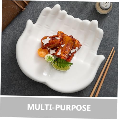 Plato de cerámica estilo japonés para sushi y postres miniatura 7