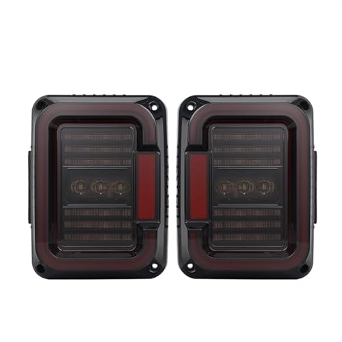 Clignotant de stop et direction LED Jeep Wrangler feux fumés JK