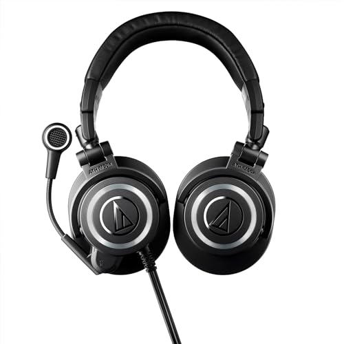 Audio-Technica M50xSTS StreamSet Streaming Headset with USB Connection Black Audio-Technica M50xSTS StreamSet Streaming Headset with USB Connection Black