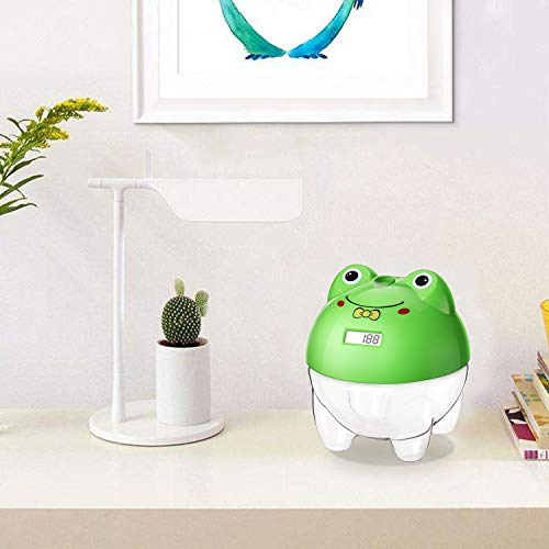 Younion Piggy Bank, Digital Coin Bank for Kids, Counting Money Jar, Automatic Coin Counter Totals All U.S. Coins, Money Saving Jar with LCD Display, Green - Thumbnail 7