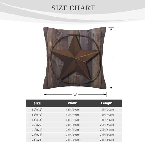 Rustic-Primitive-Western-Country-Barn-Wood-Brown-Star-Throw-Pillow-Cushion-Cover-Decorative-Square-Accent-Pillow-Case Rustic Primitive Western Country Barn Wood Brown Star Throw Pillow Cushion Cover Decorative Square Accent Pillow Case