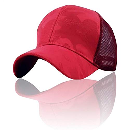 Casquette de baseball ponytail pour femmes avec mesh hat d'été tendance