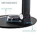 NUNET LED Desk Lamps for Home Office,Piano Lamp for Upright Piano,Rotatable Aluminum Desk Lamps with USB Charging Port,Eye-Caring Reading Light/3 Lighting Modes/Brightness Adjustable Lamp,Black