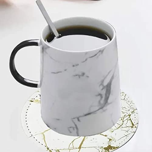 7 Unidades De Porta-copos Para Bebidas, Porta-copos De Couro PU Com Suporte Para Copo Redondo Resist