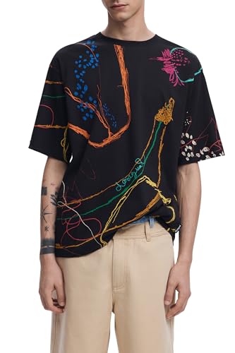 Desigual TS_MATARO, 2000 Black, M