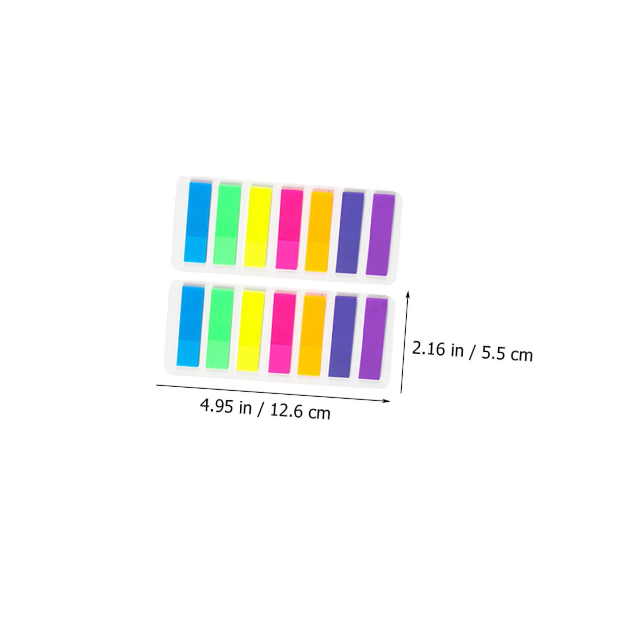 HOMSFOU 36 Juegos De Pestañas De Índice De Página Kit De Suministros Para Para Anotaciones Papelería Adhesiva Marcadores Fluorescentes Marcadores De Página De Libro Pegatinas