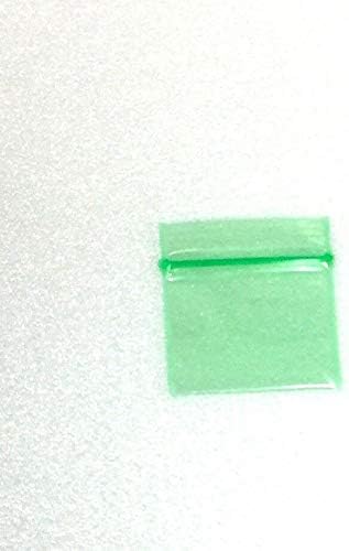 1034 (1"X3/4") Green Color Apple Brand Bags Mini Resealable Baggies, Case of 1,000 image 7