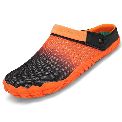 SAGUARO Unisex Zuecos Hombres Mujer Zapatillas de Playa Respirable Malla Ahueca hacia Fuera Las Sandalias Zapatos 39 EU