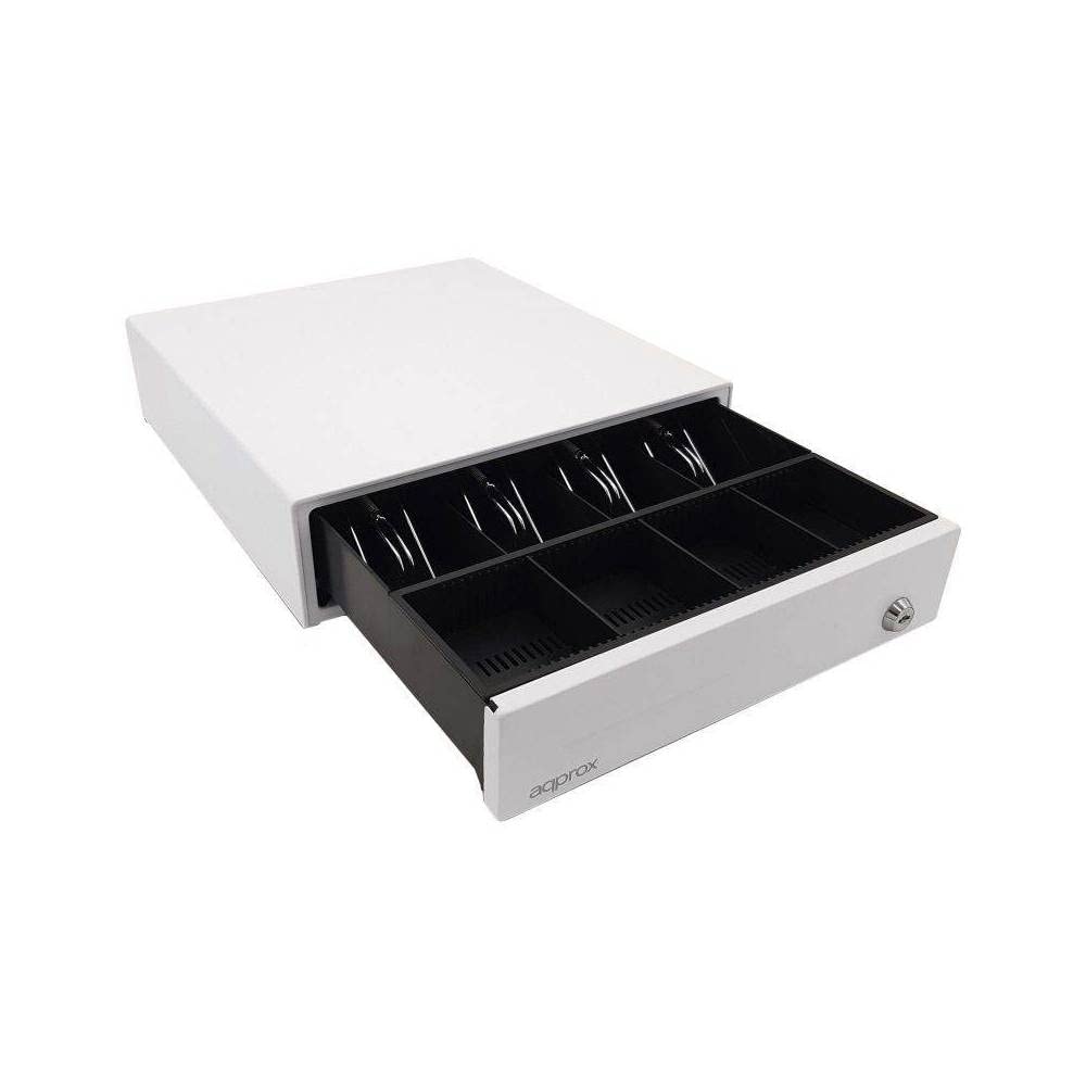 APPROX approx Caj n Portamonedas CASH33WH 33x36cm Blanco appCASH33WH