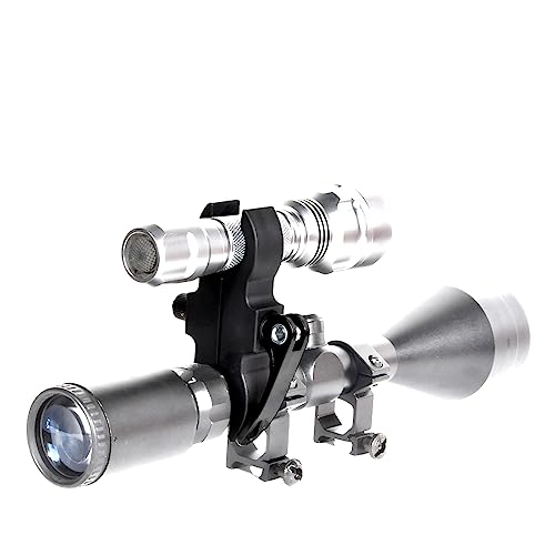 image for Calitte Flashlight Scope Mount Quick Release Mount for Hunting LED Lig