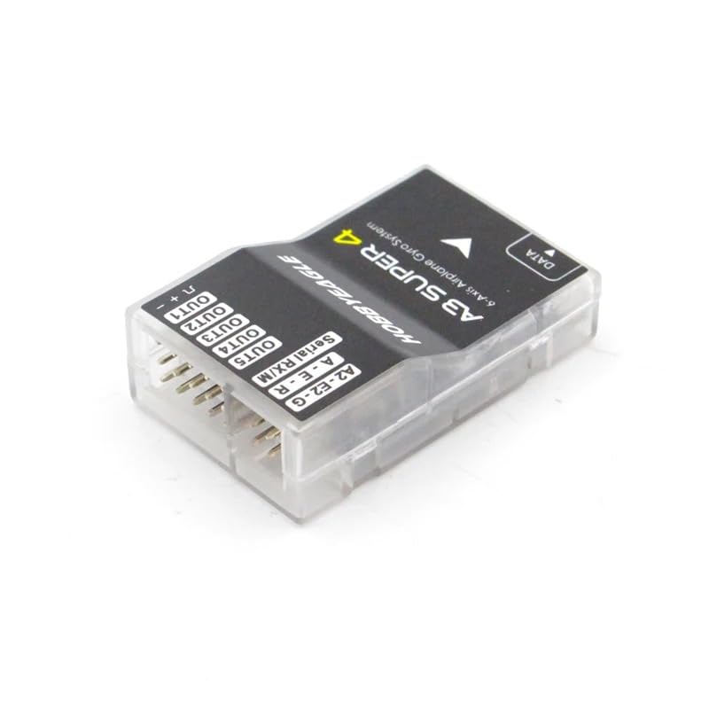 SPARKHOBBY Hobbyeagle A3 Super4 A3S4 Flight Controller 6-axis Gyro & Stabilization Balancer Full Set Programming Card for RC Airplane (1pc Full Set)