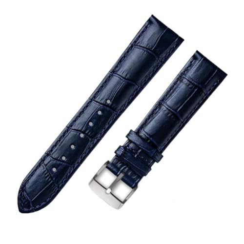 [SLFJEYTX] 1�� �{�v�u���X���b�g ���j�o�[�T���g�b�v�E�H�b�`�X�g���b�v ���v�o���h 20mm 21mm 22mm 23mm �o���h�p(Blue silver buckle,23mm)
