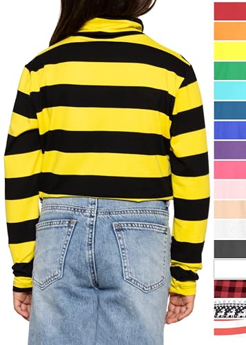 Image of STRETCH IS COMFORT Girl's Oh So Soft Long Sleeve Turtleneck | Youth Size 2-16