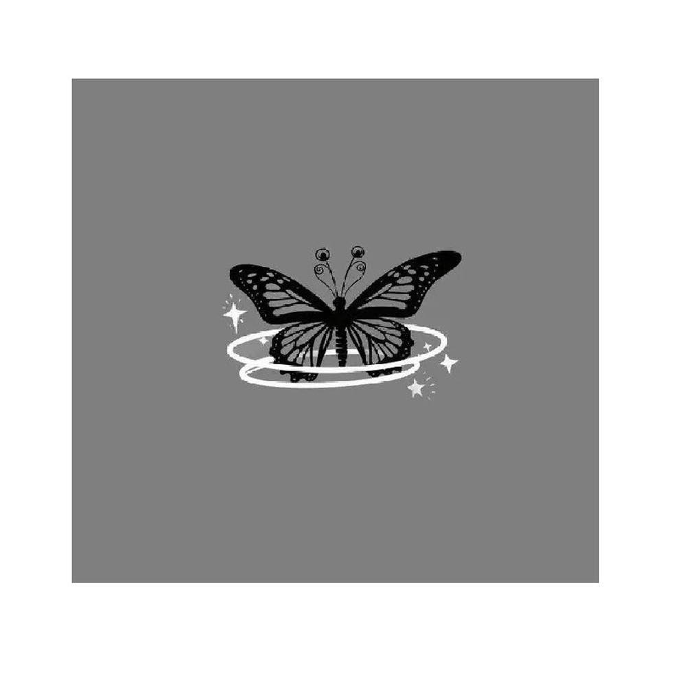 Sky Butterfly Vinyl Sticker Waterproof Self Adhesive Decal for Car Window & Body