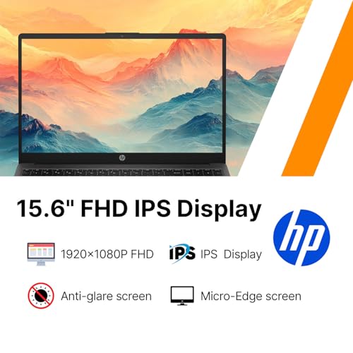 Image of HP 255 G10 Business Laptop | 2026 Edition | AMD Ryzen 5 7530U (Beat i7-1165G7) | 15.6 inch FHD Display | 8GB RAM | 256GB SSD | Numeric Keypad | Wi-Fi 6 | Windows 11 | School, Business & Productivity