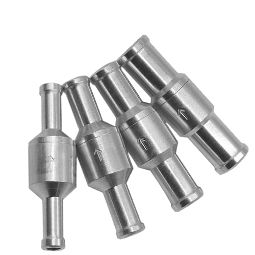 Válvula antirretorno de aluminio 8mm con cierre hermético unidireccional para coche