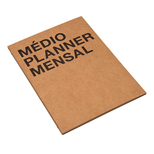 Planner Revista Kraft Mensal A4 Kft, Cicero, 5989, Bege, 8, 3 X 11, 7