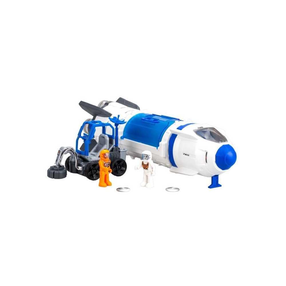 Astropod Deluxe, Buildable STEM Space Rocket Toy, Real Vapour Effects, Lights and Sounds, Real Metal Detector with Astronaut, For Children Ages 6+