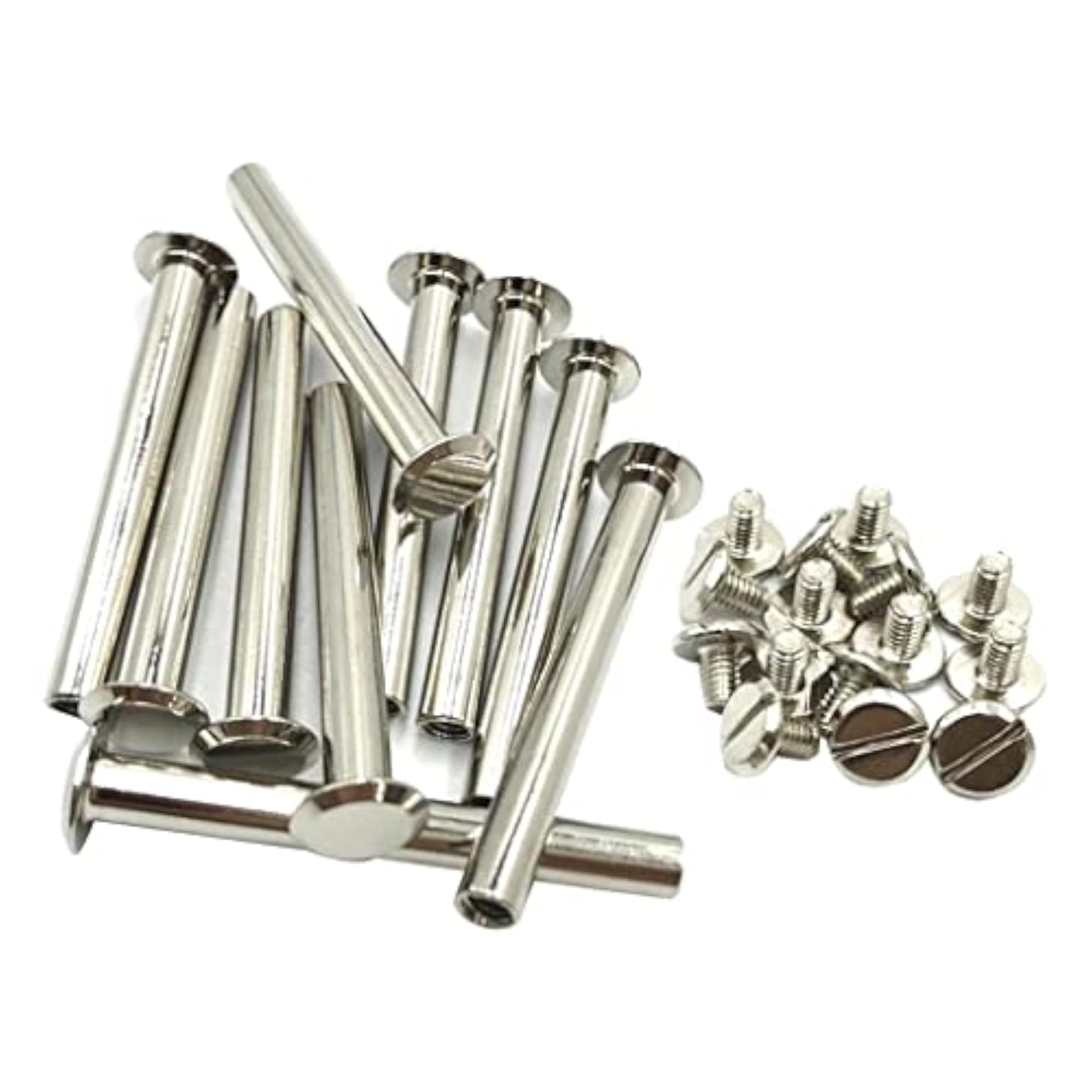 10 Sets Posts Binding Screwback Rivets for Scrapbook Booking Binding