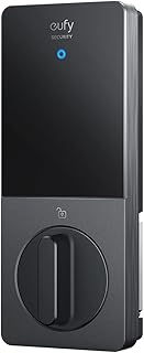 eufy Security Wi-Fi Smart Lock+Wireless Keypad, Keyless Entry Door Lock Replacement, Built-in Wi-Fi, Remote Control, in-App History and Scheduled Access, IP65 Waterproof, Fits Your Existing Deadbolt