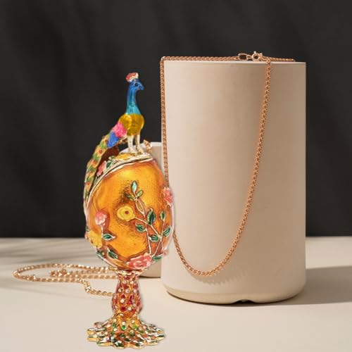 Boîte à bijoux œuf contre la perte de petits objets et bibelots - 3