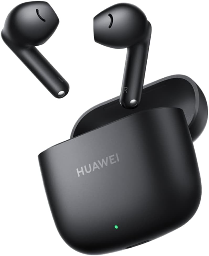 Image of HUAWEI FreeBuds SE 2 Wireless Headphones, Up to 40 Hours Battery Life, Lightweight and Comfortable, Balanced Sound, Waterproof, German Version, Graphite Black