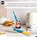 OTOTO Splatypus Jar Spatula for Scooping and Scraping - Unique Fun Cooking Kitchen Gadgets for Foodies - BPA-free & 100% Food Safe - Crepe Spreader