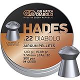 JSB Hades .22 5.50mm Pellets Tin of 500 Airgun Rifle Target 22 - Image 1