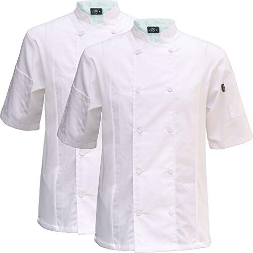 Image of Chef Code 2-PACK Cool Breeze Side Vent Chef Coat