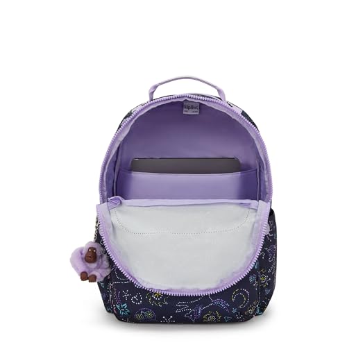 Image of Kipling Women's Seoul 15 inch Laptop Backpack, Durable, Roomy with Padded Shoulder Straps, Built-In Protective Sleeve