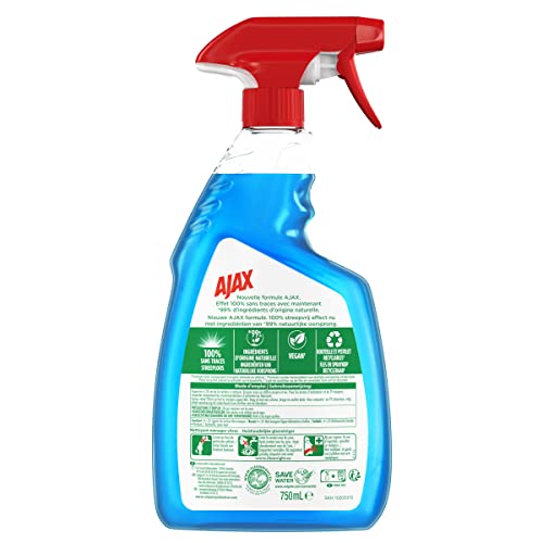 Ajax Produit Nettoyant Vitres Ajax Triple Action Spray Pour des Vitres 750ml - vue 2