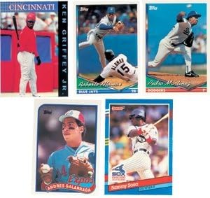 Unsearched 500 Piece Baseball Cards
