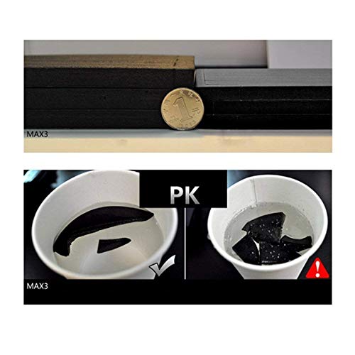 Elikeable Modern 3D Frameless Large 3D Diy Wall Clock Watches Hours Diy Decorations Home For Living Room Bedroom (Black) #TOP4