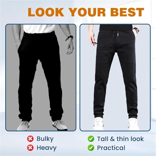 Manzera Stretch Cargo Pants,High Stretch Multi-Pocket Durable Cargo Pants,Casual Solid Color Straight Leg Pants 6