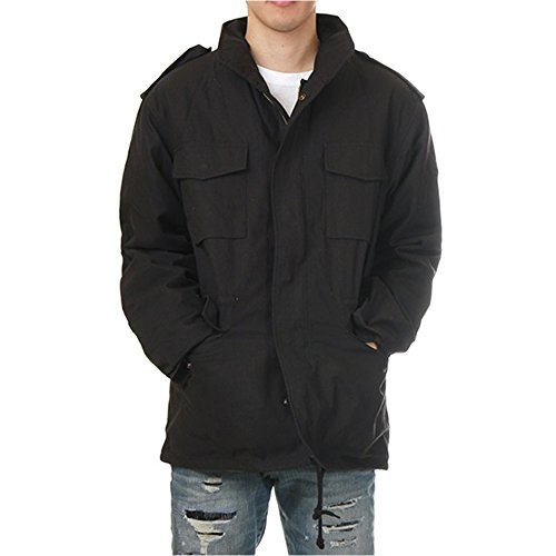 [XR] M-65 Field Jacket 7COLORyXS-XLz ~^[ tB[hWPbg O 傫 jZbNX (XS, ubN) [sAi]