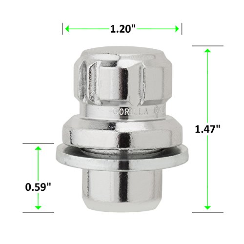 Dpaccessories 4 Chrome Wheel Locks For Toyota Lexus Scion Aluminum Wheels 90084-94001 99051.1 Lcm3C6Hcoch06Lk4 #TOP3