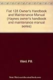 fiat 128 ersatzteile  Fiat 128 Owner\'s Handbook and Maintenance Manual