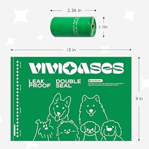 240 Count Dog Poop Bags Rolls, 9" x 13" Dog Bags for Poop, 100% Leak Proof and Strong Sturdy Doggie Poop Bags, Pet Waste Bags, Lavender, Scented 240 Count Dog Poop Bags Rolls, 9″ x 13″ Dog Bags for Poop, 100% Leak Proof and Strong Sturdy Doggie Poop Bags, Pet Waste Bags, Lavender, Scented