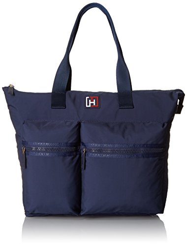 Tommy Hilfiger TH Sport Nylon Large Tote Top Handle Bag