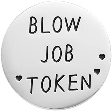 HUTIMY Couples Token Gift Jewelry for Him Gift Husband Valentine's Men Pleasure Items Naughty Coin
