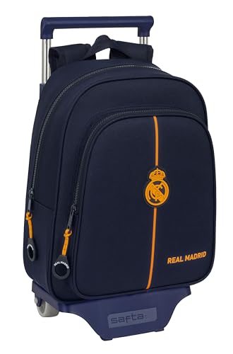 Sac à dos Real Madrid Safta confortable et polyvalent avec roulettes