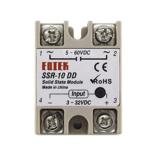 Relais SSR-40DD entrée 3-32V pour stopper l'usure des contacteurs mécaniques