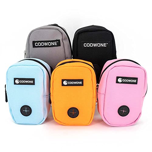 COOWONE Bolsa De Petiscos Para Treinamento Cães, Caminhada Portátil Com Dispensador Cocô Embutido, B